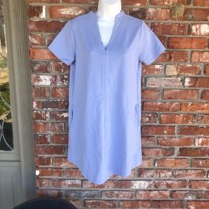 Lauren James short sleeve blue dress size medium